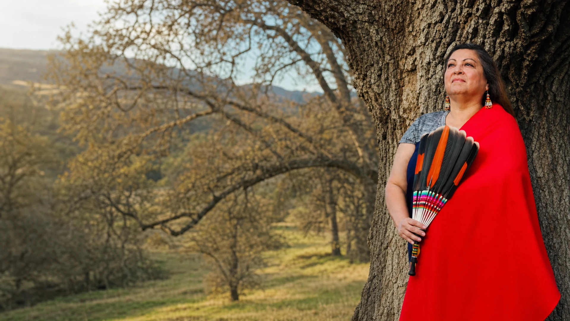 Jacquie Garza Lawrence in a warm editorial portrait for La Osa Milagrosa.